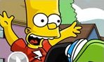 Bart Simpson Skateboarding