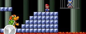 Super Mario Save Sonic